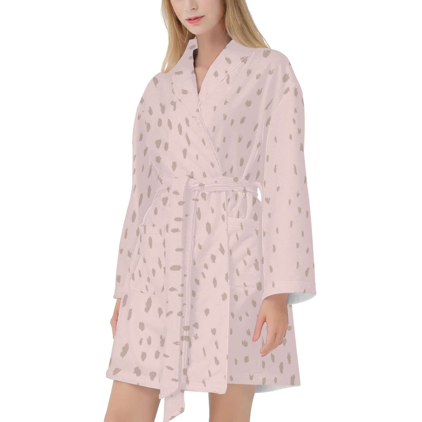 Allison Pink Bath Robe Poppy Wish
